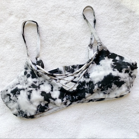 Hollister Other - Hollister Marble Tie Dye Strappy Bikini Top Size M